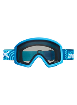 ANON Tracker 2.0 Island Blues - Smoke + Face MFI Face Mask Youth Snow Goggle Snow Goggles Anon 