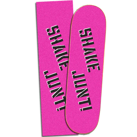 SHAKE JUNT Pink Spray Skateboard Grip Tape Griptape Shake Junt 