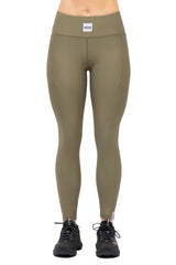 EIVY Women's Pocket Rib Base Layer Tights Olive Women's Base Layers Eivy 