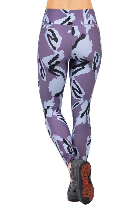 EIVY Women's Pocket Rib Base Layer Tights Purple Stray Women's Base Layers Eivy 