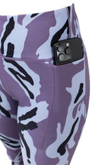 EIVY Women's Pocket Rib Base Layer Tights Purple Stray Women's Base Layers Eivy 