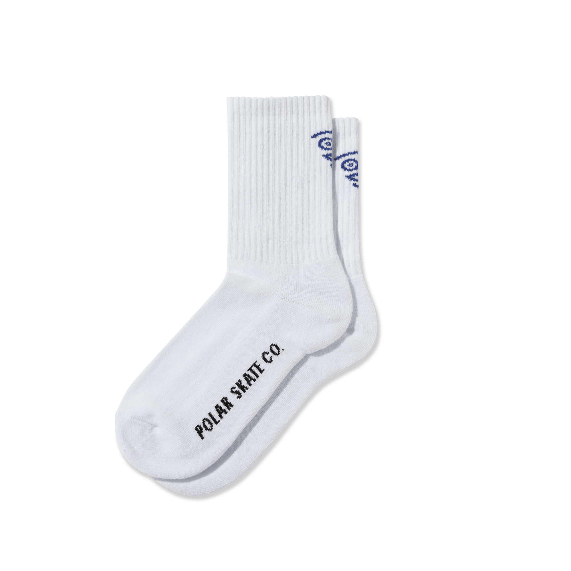 POLAR Face Socks White Men's Socks Polar 