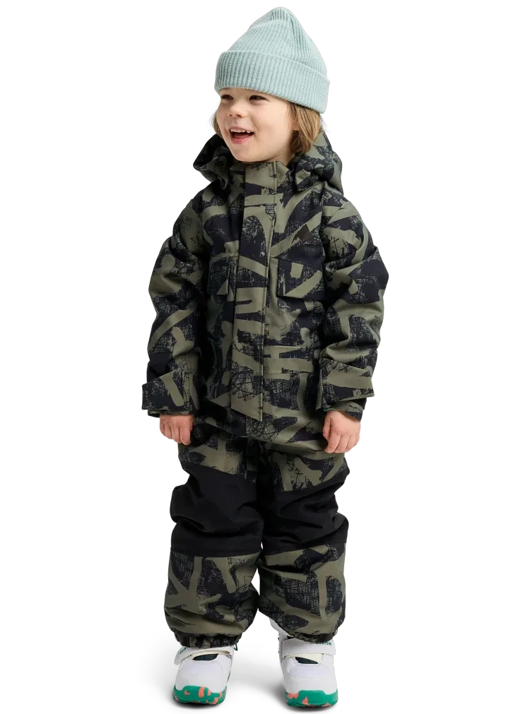 BURTON Toddler 2L One Piece Snow Suit Forest City Streets 2026 Toddler Outerwear Burton 