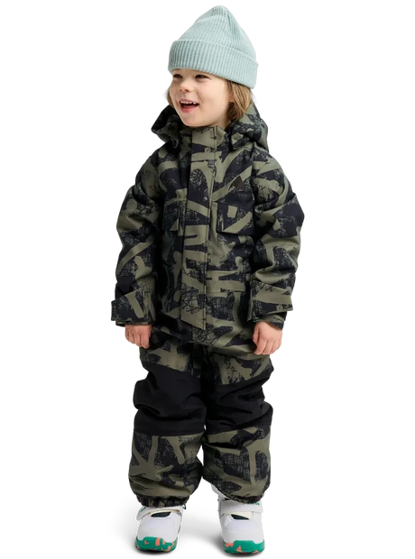 BURTON Toddler 2L One Piece Snow Suit Forest City Streets 2026 Toddler Outerwear Burton 