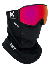 ANON M4 Toric Black - Perceive Sunny Red + Perceive Cloudy Burst + MFI Face Mask Snow Goggle Snow Goggles Anon 