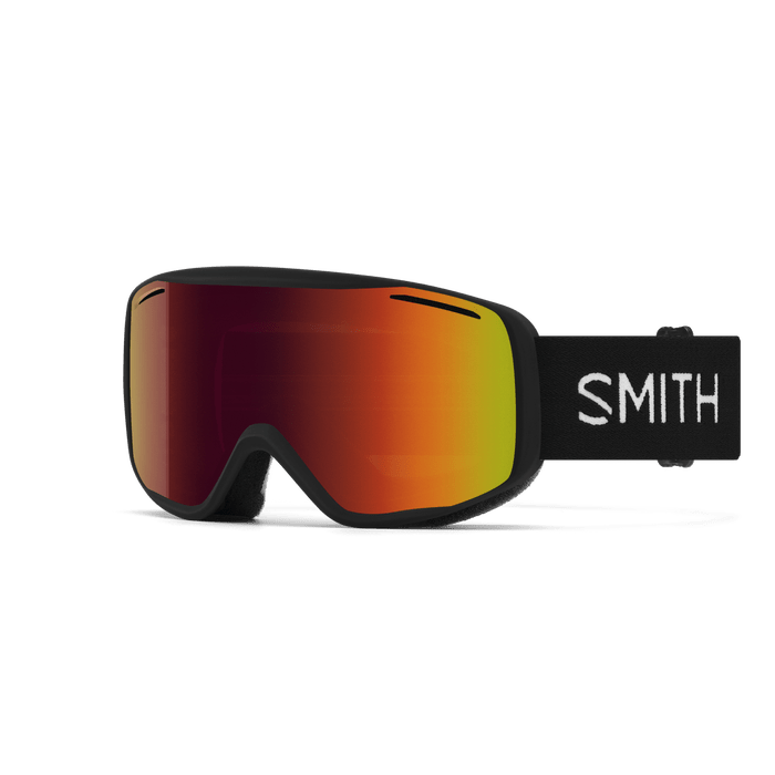 SMITH Rally Black - Red Sol-X Mirror Snow Goggle Snow Goggles Smith 