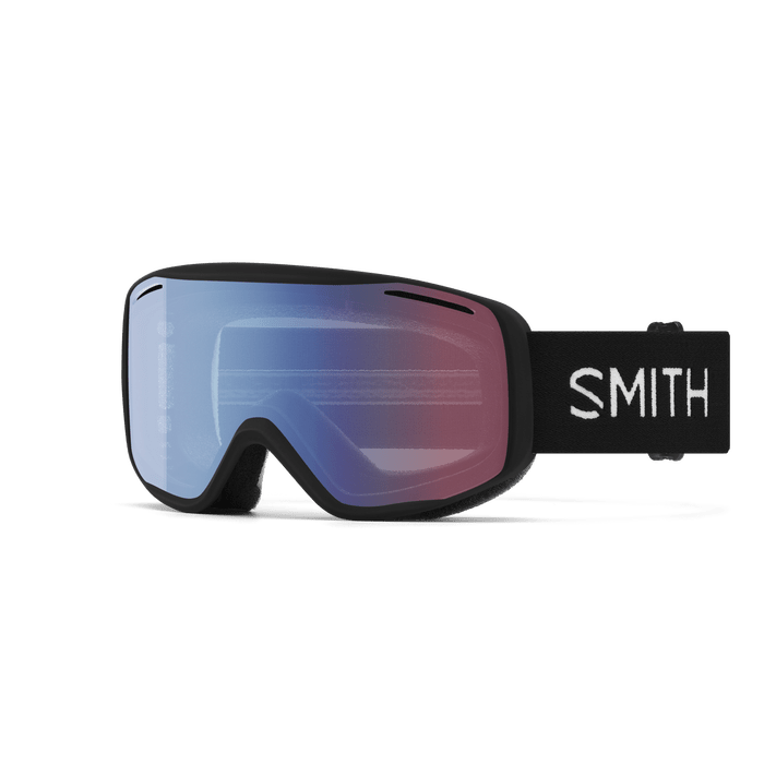 SMITH Rally Black - Blue Sensor Mirror Snow Goggle Snow Goggles Smith 