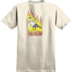 ANTIHERO Pigeon Premium T-Shirt Print Natural/Multi Men's Short Sleeve T-Shirts Antihero 