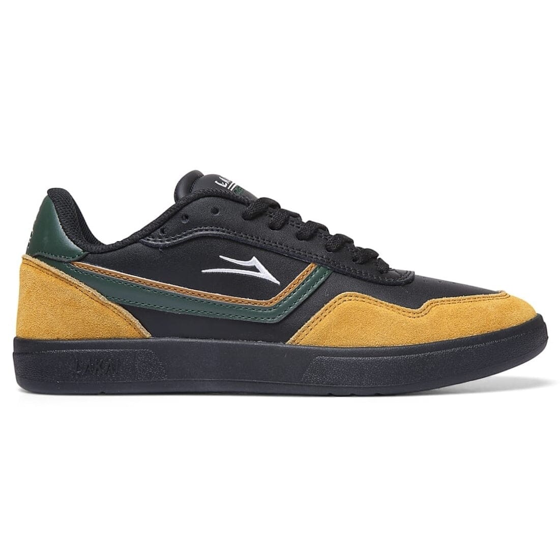 LAKAI Terrace Shoes Black/Walnut Suede Men's Skate Shoes Lakai 