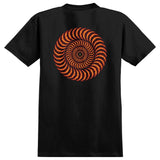 SPITFIRE OG Classic Flame T-Shirt Black/Red/Yellow Men's Short Sleeve T-Shirts Spitfire 