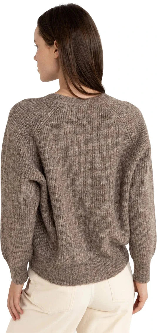 RHYTHM Women's Quinn Knit Cardigan Oatmeal Women's Sweaters Rhythm 