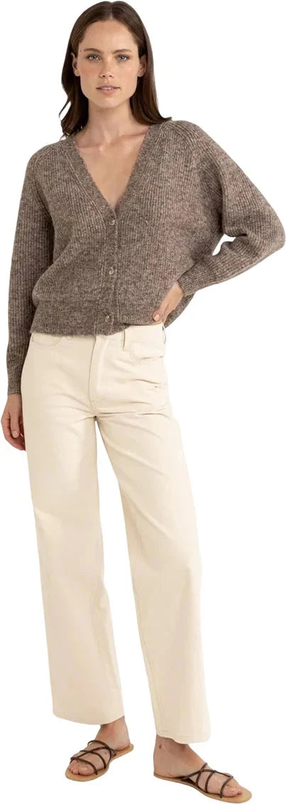 RHYTHM Women's Quinn Knit Cardigan Oatmeal Women's Sweaters Rhythm 
