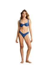 RYHTHM Women's Pacific Rib Soft Strap Balconette Top Dark Blue Women's Bikini Tops Rhythm 