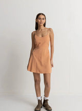 RHYTHM Women's Sundown Mini Dress Peach Women's Dresses Rhythm 