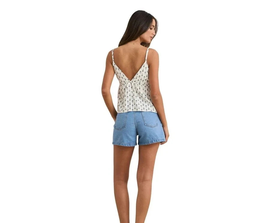 RHYTHM Women's Seacliff Cami Top Natural Women's Tank Tops and Halter Tops Rhythm 