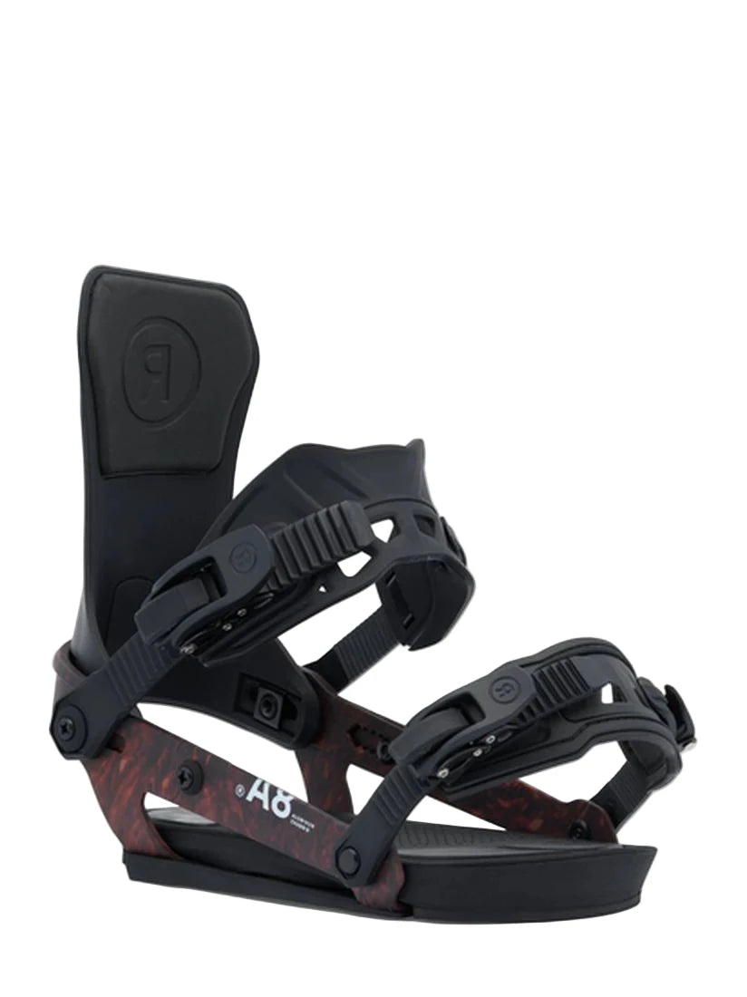 RIDE A-8 Snowboard Bindings Tortoise 2026 Men's Snowboard Bindings Ride 