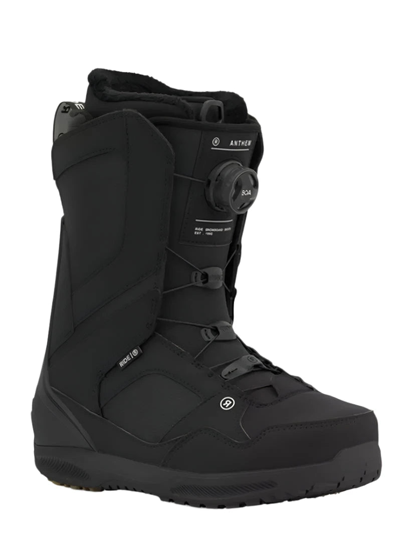 RIDE Anthem Snowboard Boots Black 2026 Men's Snowboard Boots Ride 