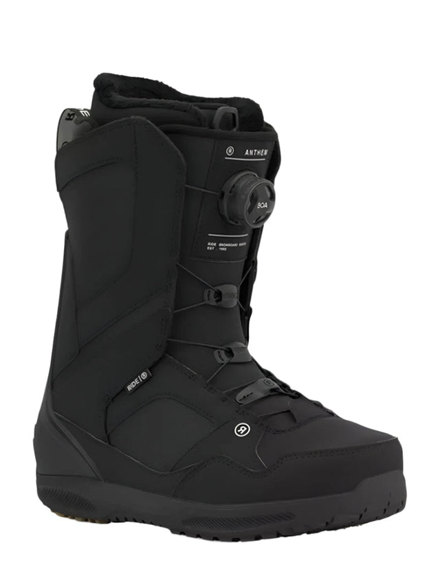 RIDE Anthem Snowboard Boots Black 2026 Men's Snowboard Boots Ride 