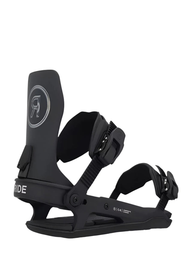 RIDE C-6 Snowboard Bindings Black 2026 Men's Snowboard Bindings Ride 