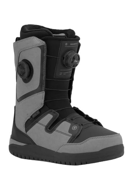 RIDE Deadbolt Zonal Snowboard Boots Grey 2026 Men's Snowboard Boots Ride 