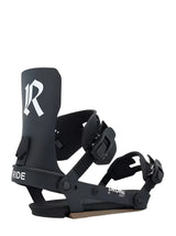 RIDE Drone Snowboard Bindings Black 2026 Men's Snowboard Bindings Ride 