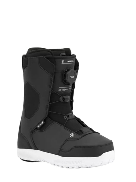 RIDE Youth Lasso Jr. Snowboard Boots Black 2025 Youth Snowboard Boots Ride 