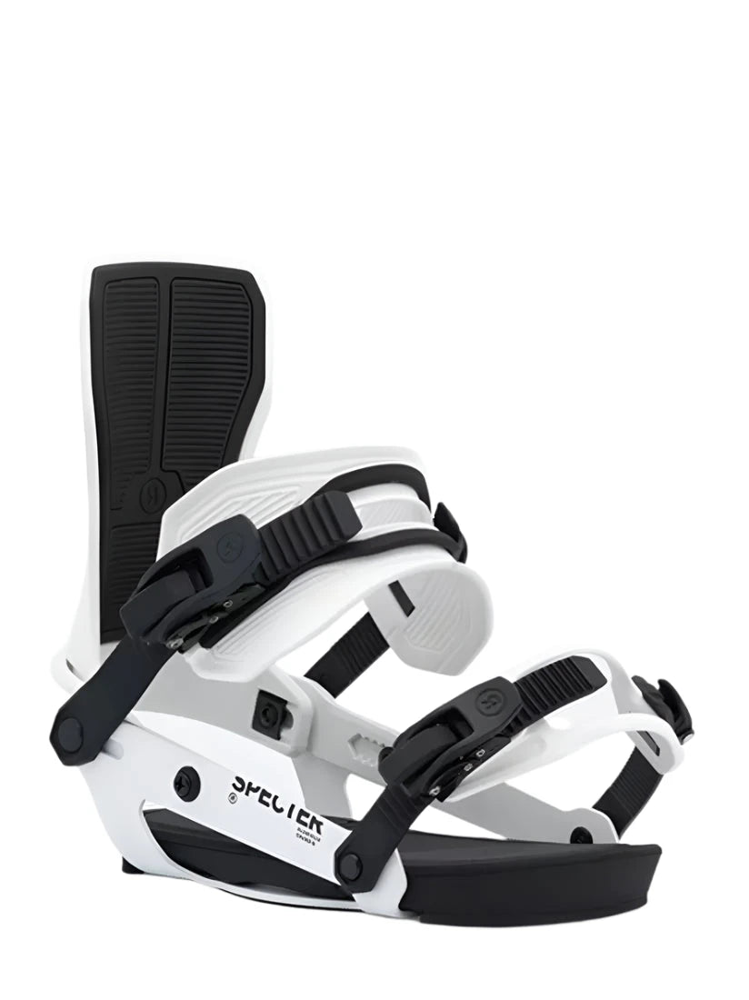 RIDE Specter Snowboard Bindings White 2026 Men's Snowboard Bindings Ride 
