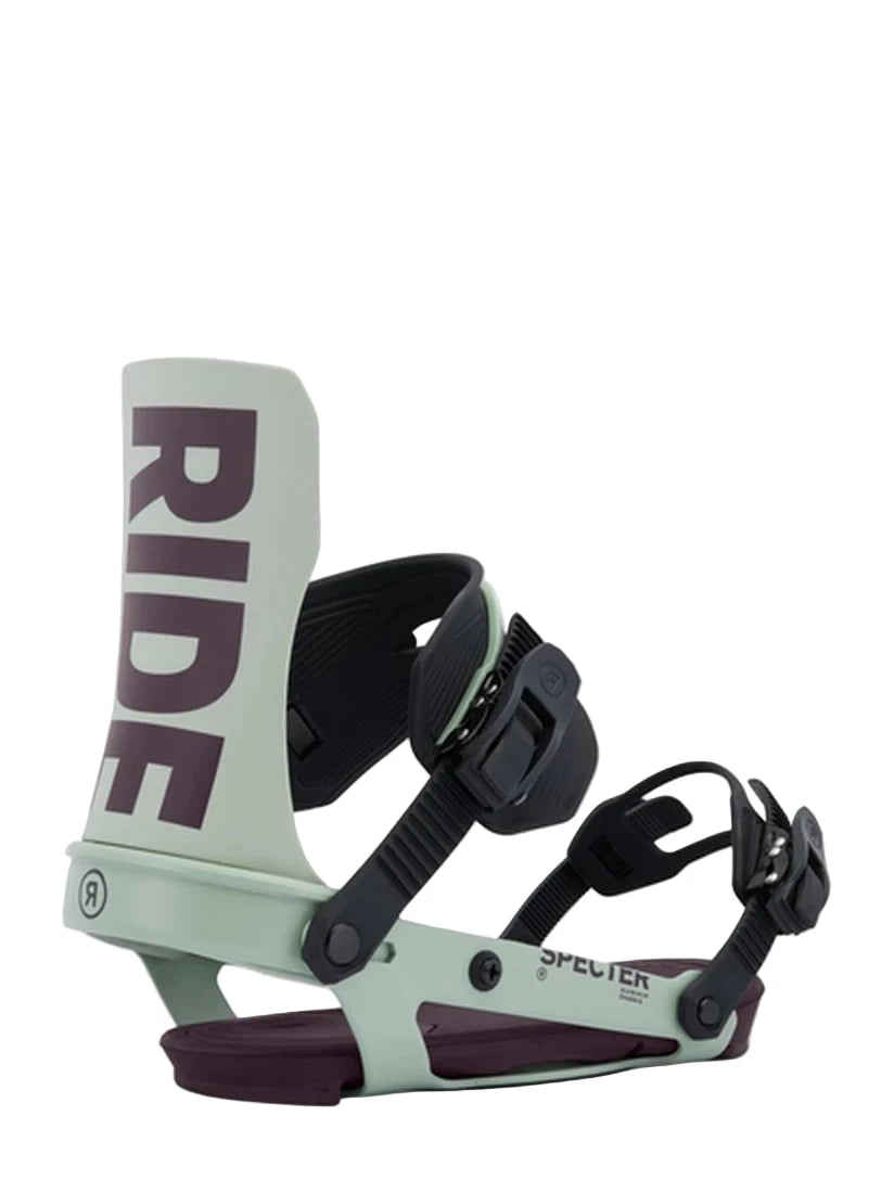 RIDE Women's Specter Snowboard Bindings Sage 2026 Women's Snowboard Bindings Ride 