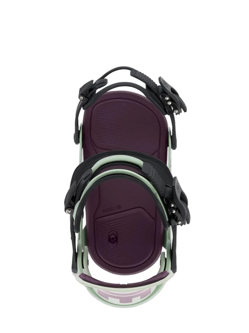 RIDE Women's Specter Snowboard Bindings Sage 2026 Women's Snowboard Bindings Ride 