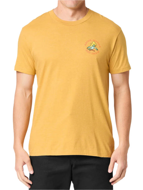 ANTI HERO Adios Mutha T-Shirt Heather Mustard Men's Short Sleeve T-Shirts Antihero 