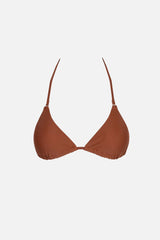 RHYTHM Women's Classic Slide Triangle Top Rust Women's Bikini Tops Rhythm 
