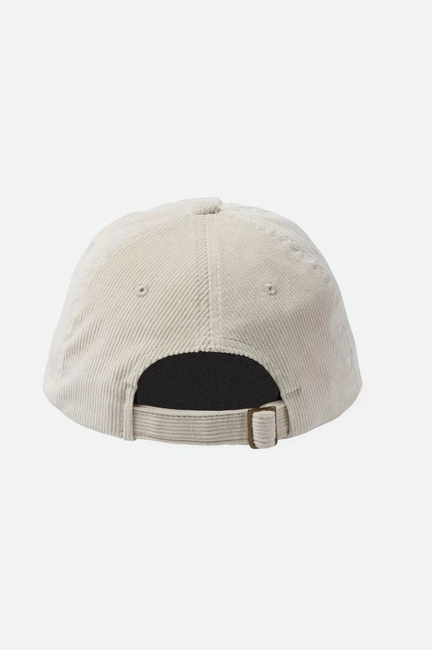 BRIXTON Alpha LP Adjustable Hat Off White Cord Men's Hats Brixton 