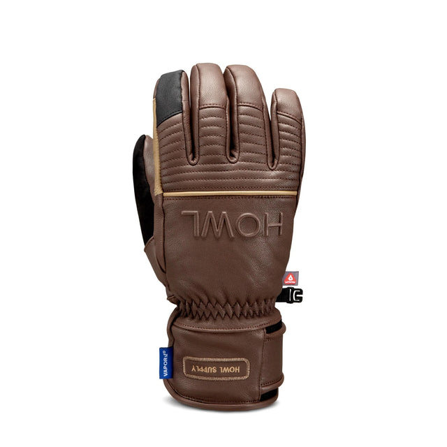 HOWL Sexton Glove Brown Men's Snow Gloves Howl 