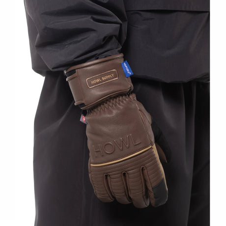 HOWL Sexton Glove Brown Men's Snow Gloves Howl 