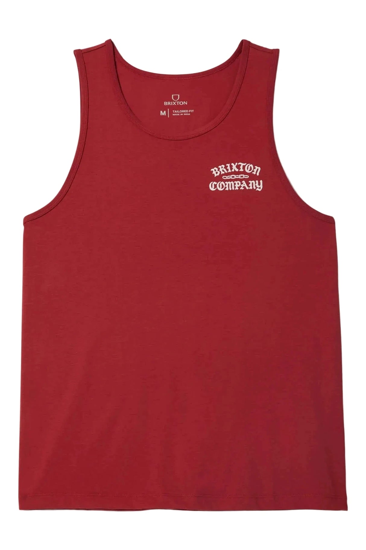 BRIXTON Chains Tank Top Robust Red Men's Tank Tops Brixton 