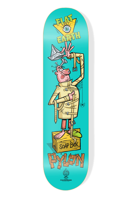 PYLON Tinfoil Hat 8.38 Skateboard Deck Skateboard Decks Pylon 