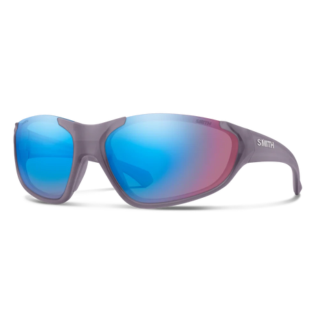 SMITH Sliders Matte Meteorite Crystal - ChromaPop Low Light Rose Blue Mirror Sunglasses Sunglasses Smith 