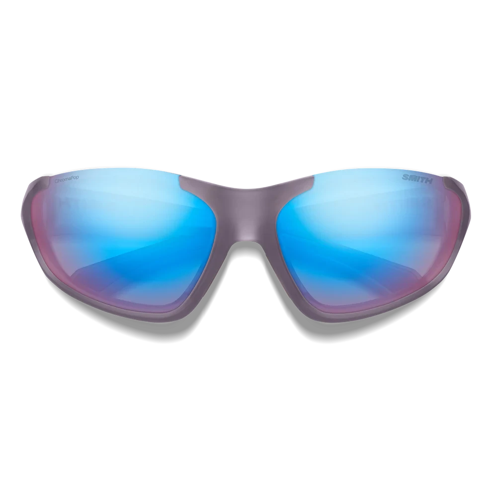 SMITH Sliders Matte Meteorite Crystal - ChromaPop Low Light Rose Blue Mirror Sunglasses Sunglasses Smith 