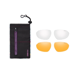 SMITH Sliders Matte Meteorite Crystal - ChromaPop Low Light Rose Blue Mirror Sunglasses Sunglasses Smith 