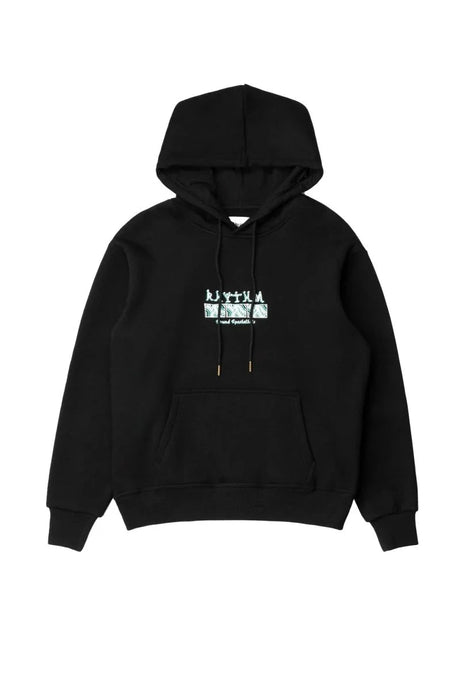 RHYTHM Sound Specialist Pullover Hoodie Black Men's Pullover Hoodies Rhythm 