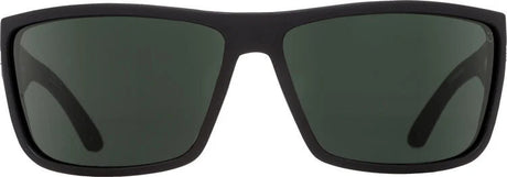SPY Rocky Matte Black - Happy Gray Green Sunglasses Sunglasses Spy 