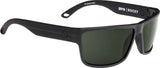 SPY Rocky Matte Black - Happy Gray Green Sunglasses Sunglasses Spy 