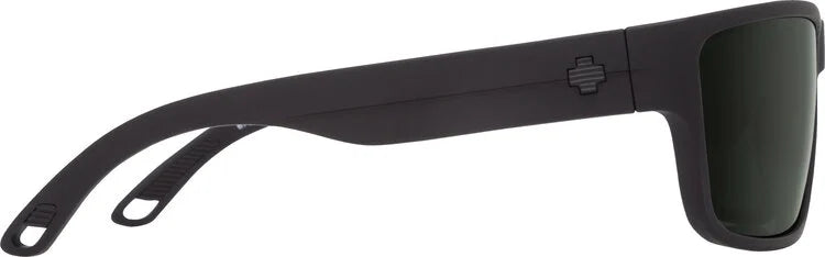 SPY Rocky Matte Black - Happy Gray Green Sunglasses Sunglasses Spy 