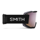 SMITH Squad Black - ChromaPop Everyday Rose Gold Mirror + Clear Snow Goggle Snow Goggles Smith 