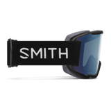 SMITH Squad Black - ChromaPop Everyday Blue Mirror + Yellow Snow Goggle Snow Goggles Smith 