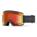 SMITH Squad Slate - ChromaPop Everyday Red Mirror Lens + Clear Snow Goggle Snow Goggles Smith 