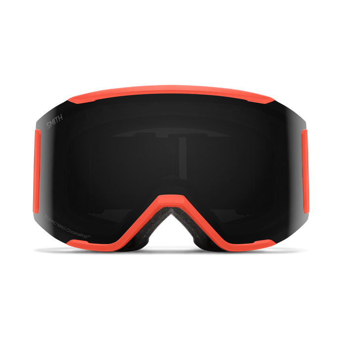 SMITH Squad Mag Poppy - ChromaPop Sun Black + ChromaPop Storm Blue Sensor Mirror Snow Goggle Snow Goggles Smith 