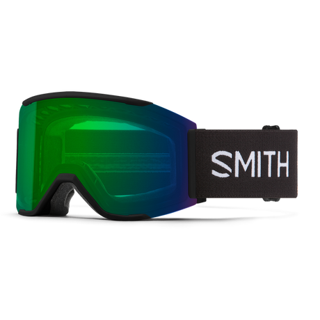 SMITH Squad MAG Black - ChromaPop Everyday Green Mirror + ChromaPop Storm Blue Sensor Mirror Snow Goggle Snow Goggles Smith 