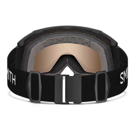 SMITH Squad MAG Black - ChromaPop Pro Photochromic Gold Mirror + ChromaPop Storm Blue Sensor Mirror Snow Goggle Snow Goggles Smith 