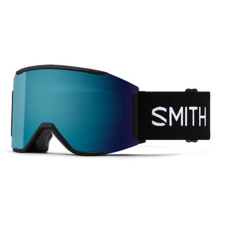 SMITH Squad MAG Black - ChromaPop Sun Blue Mirror + ChromaPop Storm Blue Sensor Mirror Snow Goggle Snow Goggles Smith 